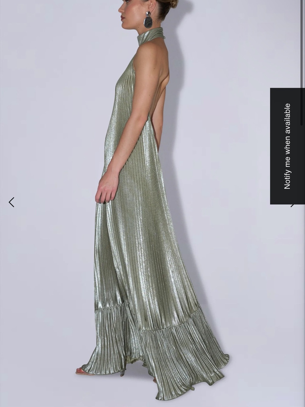 L’Idee Liberty Gown Garden Shimmer